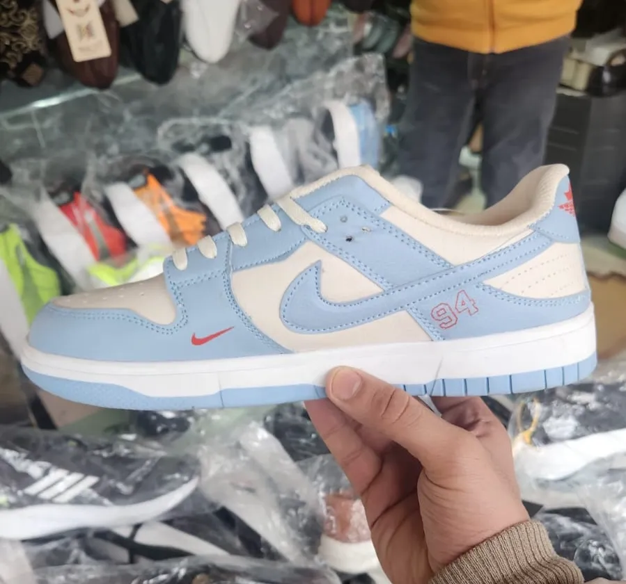 Sky Blue & White Casual Sneakers (6)