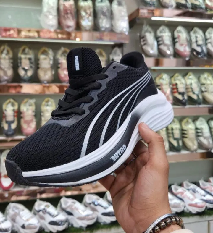 Nitro Black Performance Running Shoe (6)