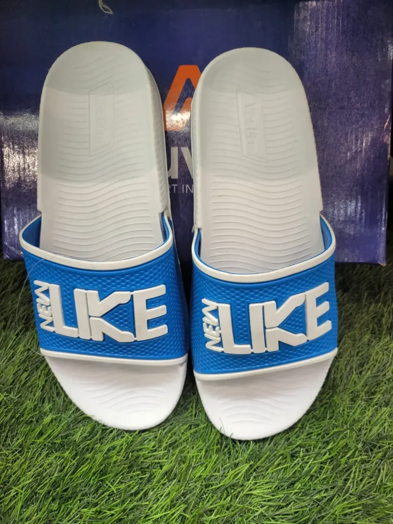Nike Comfort Slide – Blue & White (6)