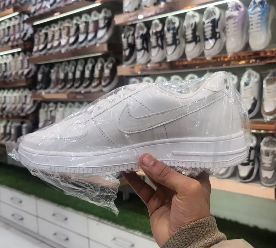 Classic Air Style Sneakers – All White (6)